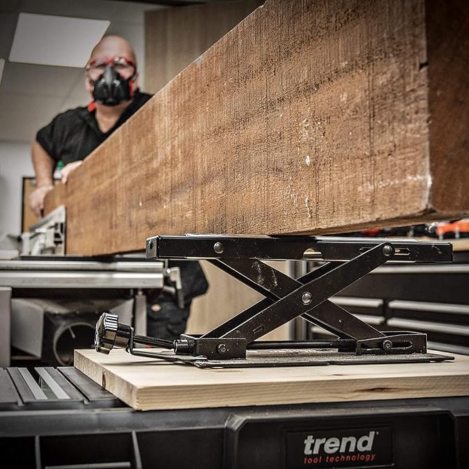 Trend Adjustable Miter Saw Roller Stand, 140 lbs Capacity and Height Adjustment - Image 5