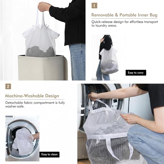 DOKEHOM 100L Laundry Hamper - Image 4