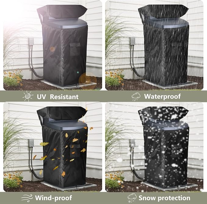 Bitubi Water Softener Cover for WHES30E/WHES40E Grain Water Softener System - Image 6