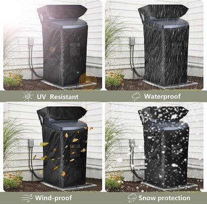 Bitubi Water Softener Cover for WHES30E/WHES40E Grain Water Softener System - Image 6
