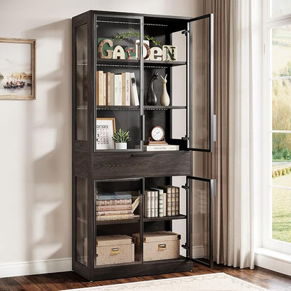 Tribesigns 71-inch Tall Display Cabinet - Image 4