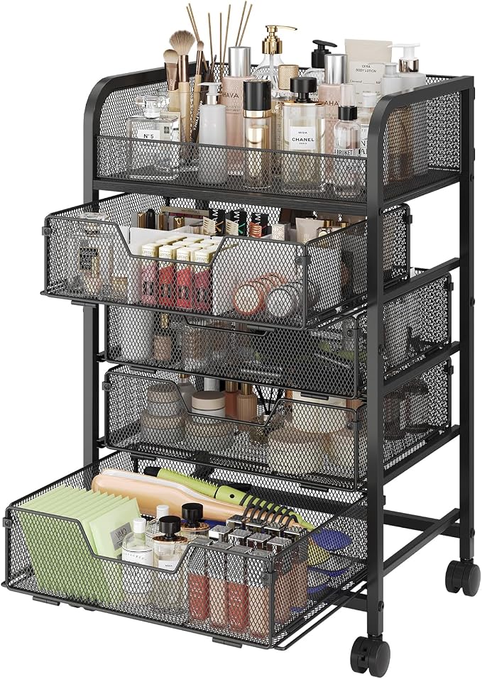 Hongtamoya Makeup Cart Organizer by Hongtamoya