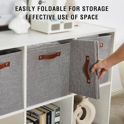 Collapsible Fabric Storage Cube Bins - Image 4