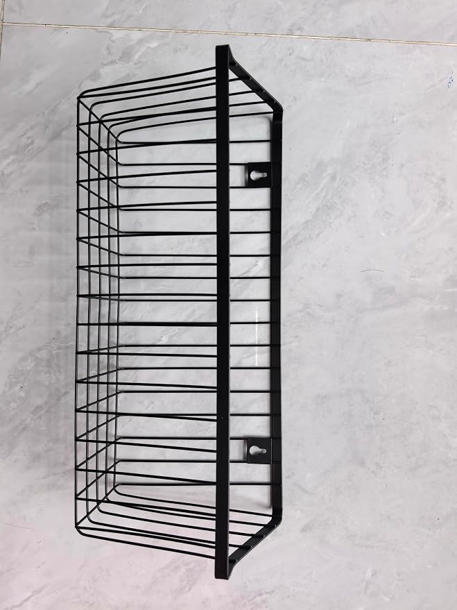 Hanging Kitchen Baskets Adhesive Sturdy Wire Storage Baskets by HDYOUDO