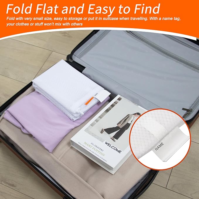 Polecasa 2 Pack Heavy Duty Diamond Mesh Laundry Bag, Breathable Mesh, Machine - Image 5