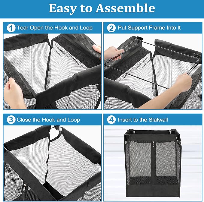 Kokone 2 Pack Wall Hanging Basket - Image 4