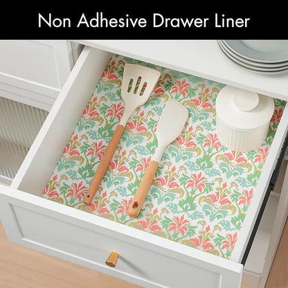 Cooyes Shelf Liner for Kitchen Cabinets – Non-Adhesive Waterproof Drawer Liner - Image 2