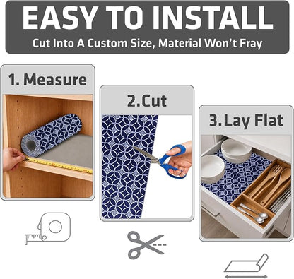 Drymate Premium Luxury Shelf & Drawer Liner, Thick Cushioned Fabric, - Image 5