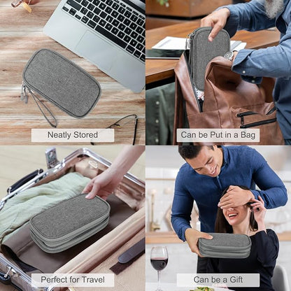 FYY Travel Cable Organizer Pouch Electronic Accessories Carry Case Portable - Image 7