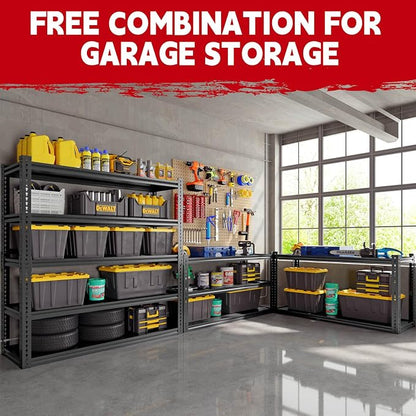Heavy Duty Garage Shelving Unit 3000LBS, Adjustable 5-Tier Storage Rack - Image 9