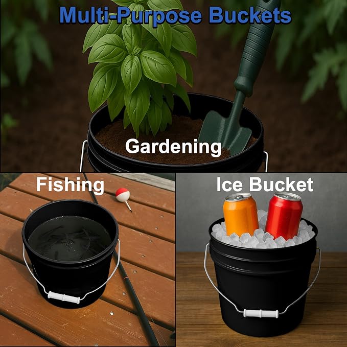 MKS Plastics 1-Gallon Bucket - Image 5