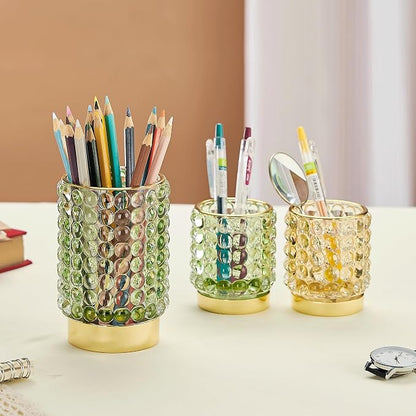 Makeup Brush Holder Organizer, Toothbrush Holders, Desk Pen Pencil Holder - Image 4