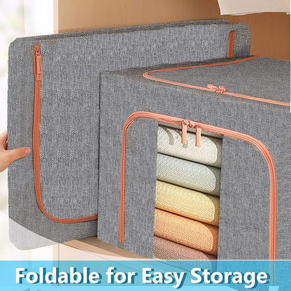 Large Storage Bags, Stackable Clothes Storage Bins - Image 6