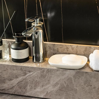 Soap Dish Soap Holder Shower, Ceramic Soap Dishes - Image 5