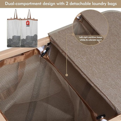 DOKEHOM 160L Extra Large Laundry Hamper - Image 4