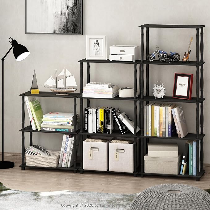 Furinno Turn-N-Tube 5-Tier Multipurpose Shelf / Display Rack / Storage Shelf / - Image 5