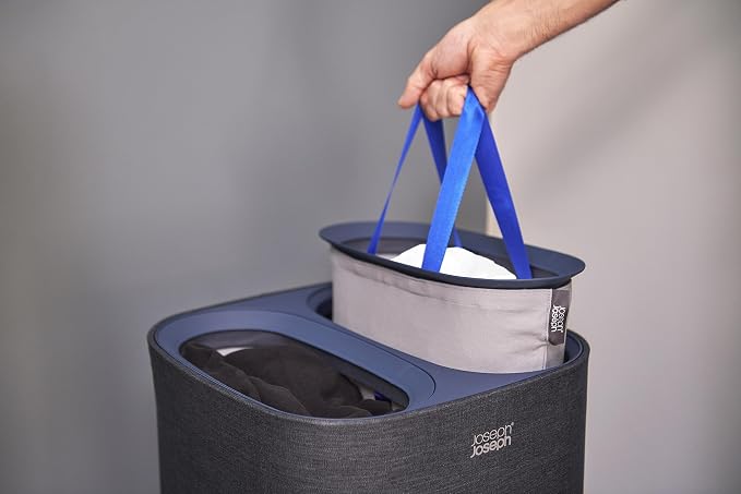 Joseph Joseph Tota 60 liter/15.8 gallon Laundry Hamper Separation Basket - Image 4