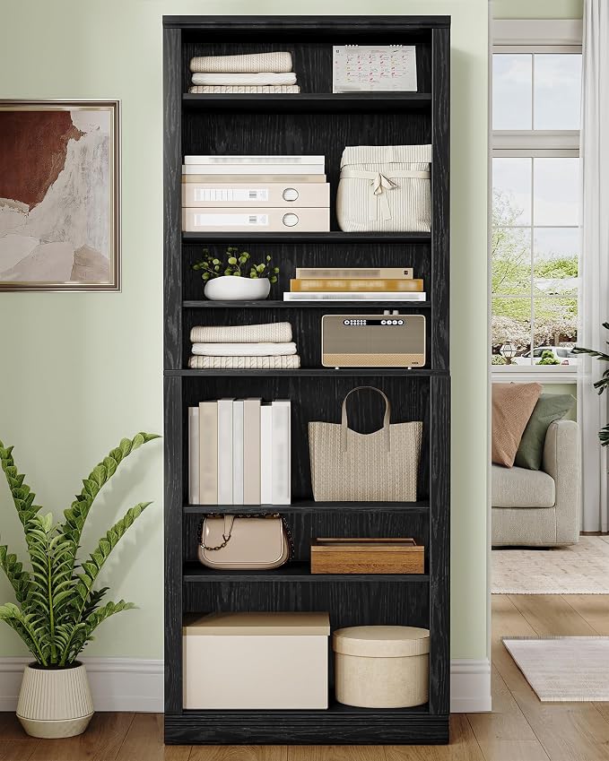 Hzuaneri Shoe Storage Cabinet, 10 Tiers Farmhouse Tall Shoe Cubby Organizer | - Image 3
