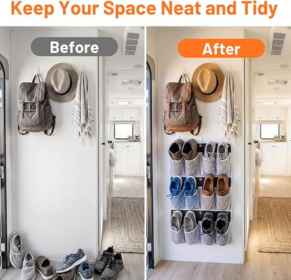 RV Shoe Storage for Bedside - Image 4