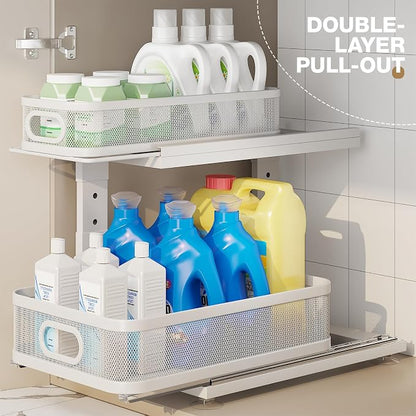 2 Pack Under Sink Organizer - Image 4
