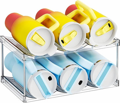 Yieach Stackable Water Bottle Organizer by Yieach