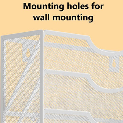 Kuntine.B Wall File Organizer Office Hanging Magazine Holder Wall File Organizer - Image 4