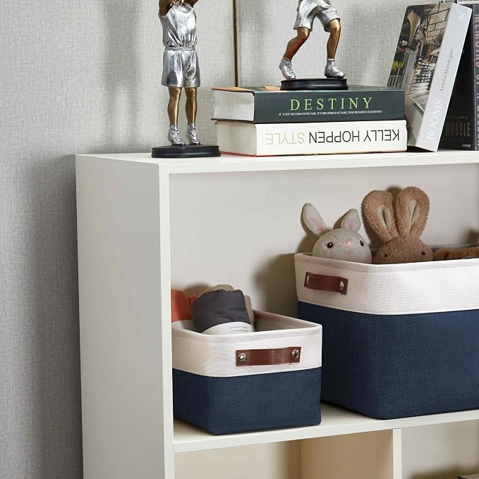 DECOMOMO Small Storage Basket, Closet Storage Bins, Baskets - Image 9