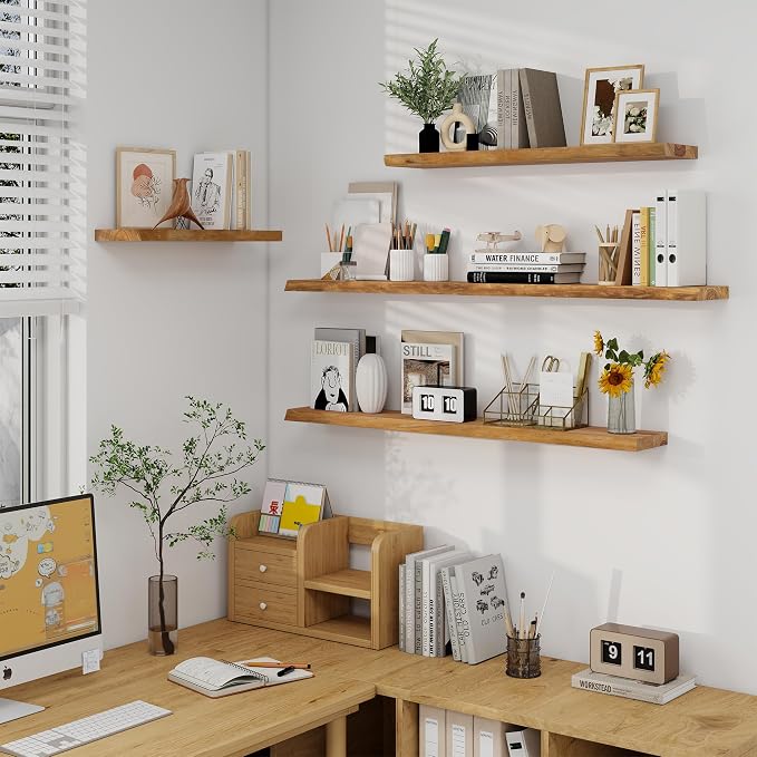 Axeman 72 inch Extra Long Floating Shelves - Image 5