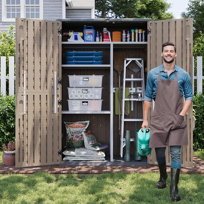 Aoxun Outdoor Storage Shed - Image 2