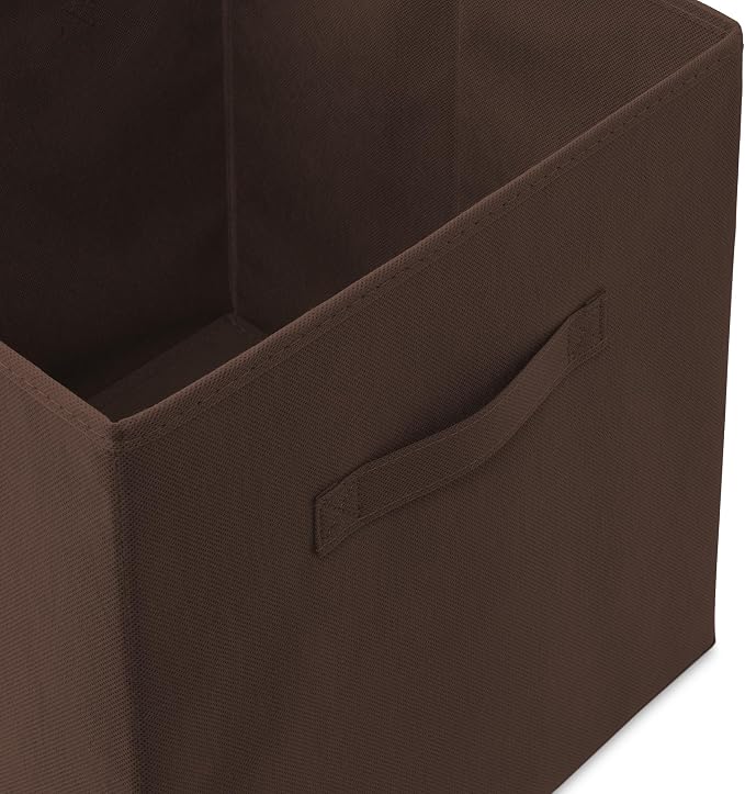 Casafield Set of 6 Collapsible Fabric Cube Storage Bins, Cubby Organizers & More - Image 3