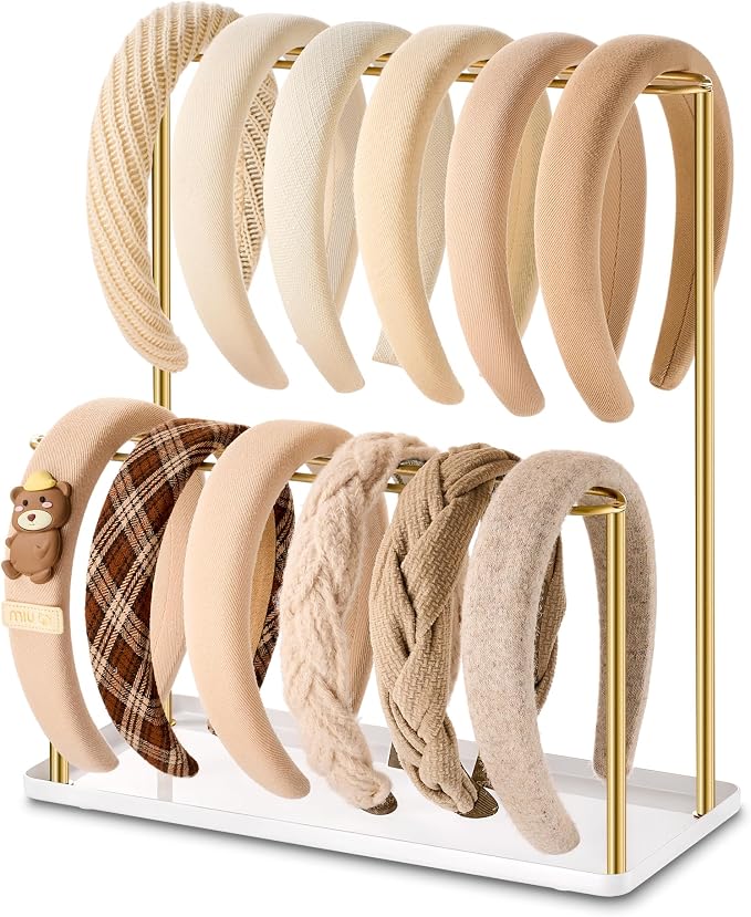 pickpiff Headband Holder Organizer Metal 2-Tier by pickpiff