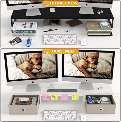 39 Inch Dual Monitor Stand Riser - Image 4