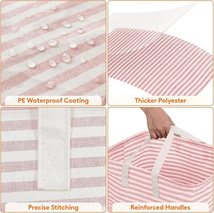 Lifewit 2 Pack Laundry Basket 80L Each, Collapsible Clothes Hamper - Image 6