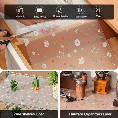 Cooyes Shelf Liner – Premium Non-Adhesive Cabinet & Drawer Liner - Image 6