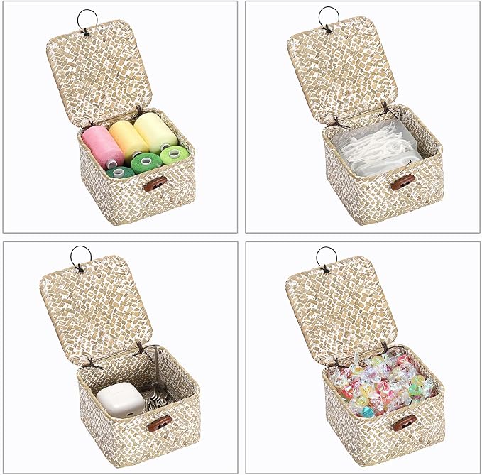 Hipiwe Handwoen Seagrass Basket - Image 8