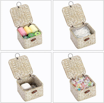 Hipiwe Handwoen Seagrass Basket - Image 8