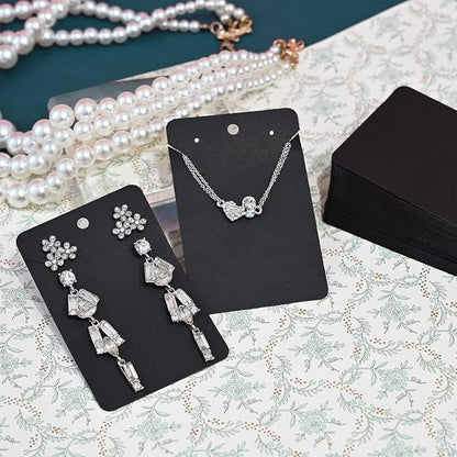 MOOCA Plain Hanging Earring Necklace Cards, Necklace Display, Earring Card - Image 6