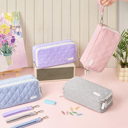 Sooez Large Pencil Case Pouch, Extra Big Pencil Bag - Image 7
