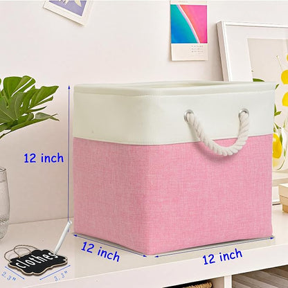 storage cubes 12 x 12, Cube Storage Organizer Bins - Image 3