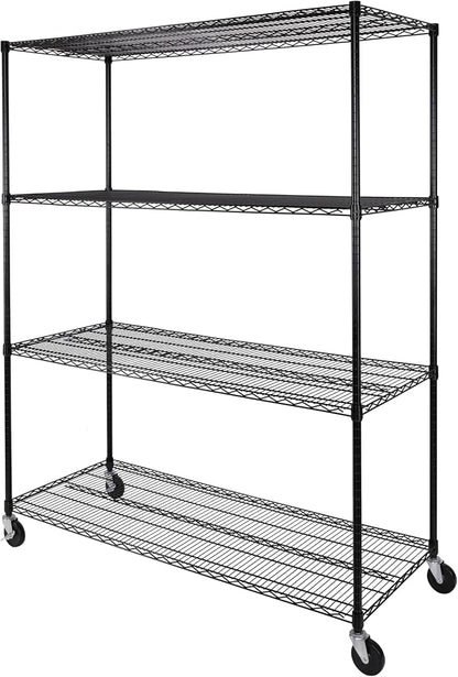Seville Classics UltraDurable Heavy Duty NSF Solid Steel Wire Rack Storage Unit by SevilleClassics