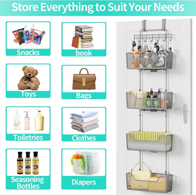 HapiRm Over The Door Organizer - Image 4