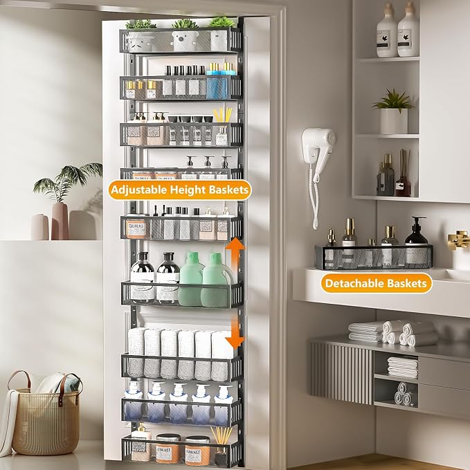 10-tier Over The Door Pantry Organizer - Image 5