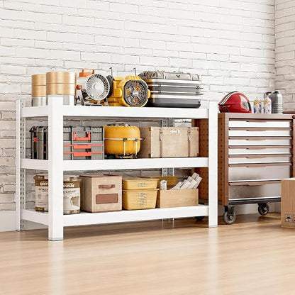 Wanfu Garage Shelving, Adjustable Heavy Duty 3 Tier Shelf - Image 2
