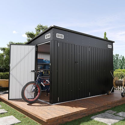 Storage Shed 8'x10' Metal Outdoor Sheds - Image 9