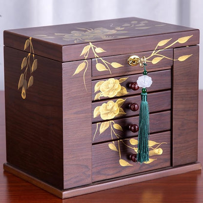 Wooden jewelry case Jewelry Box - Image 5