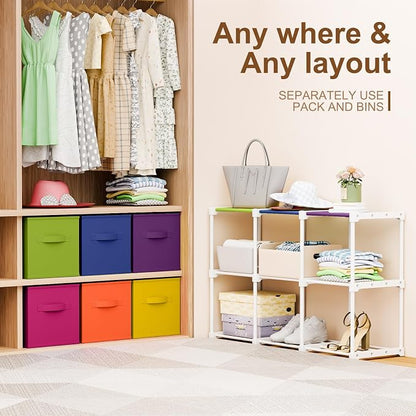 Briwooody 9 Cube Storage Organizer Bins - Image 5