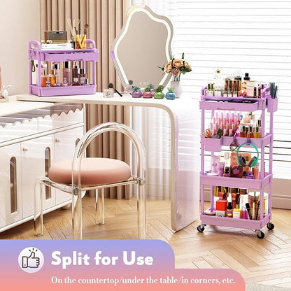 SUNALLY Makeup Cart Organizer - Image 8