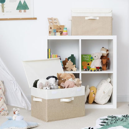GRANNY SAYS Storage Boxes with Lids, Decorative Storage Bins, Shelf Baskets - Image 3