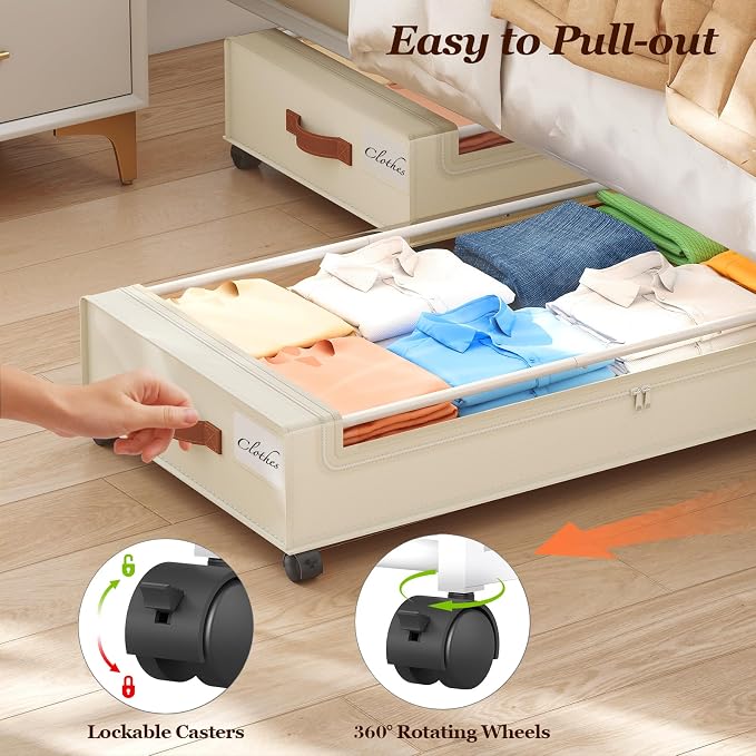 Yecaye 70 L Under Bed Storage - Image 4
