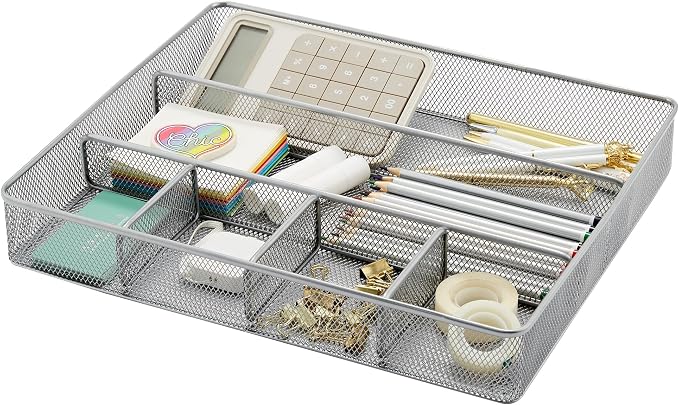 Annova Desk Top Organizer Tray for Office Organization by LivingNecessities